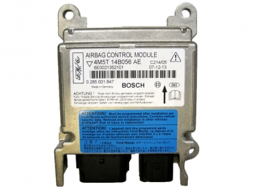 Ford C-MAX Airbagsteuergerät 4M5T14B056AE Bosch 0285001847