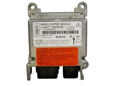 Ford Focus Airbagsteuergerät 4M5T14B056BF Bosch 0285001552