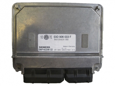 VW Motorsteuergerät Siemens 03D906033F 5WP4029802